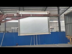 Carga de vidrio en contenedores