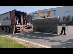 Vidrio en recipiente