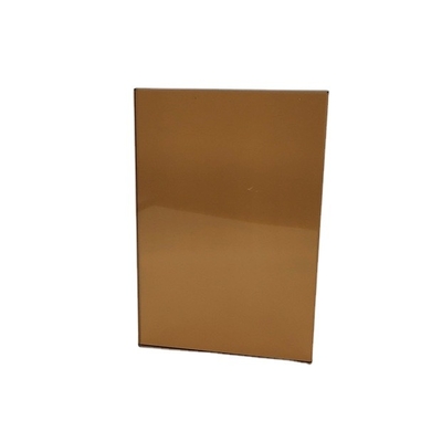 10 mm de bronce azul transparente de vidrio flotante reflectante teñido laminado láminas templadas
