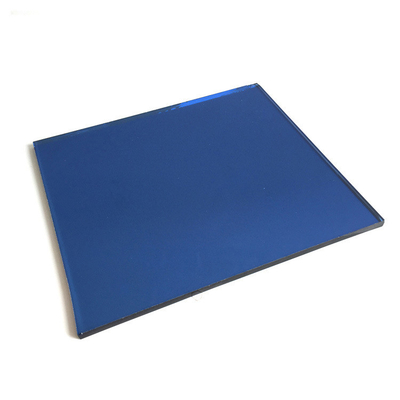 5 mm 6 mm verde claro cristal flotante claro tintado reflector para ventana