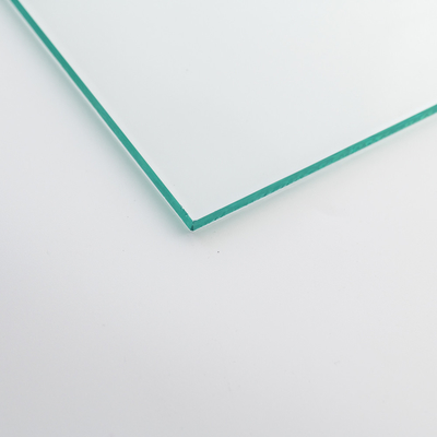 Vidrio de hoja de vidrio transparente plano ultraclaro arquitectónico de 10 mm con baja resistencia al hierro