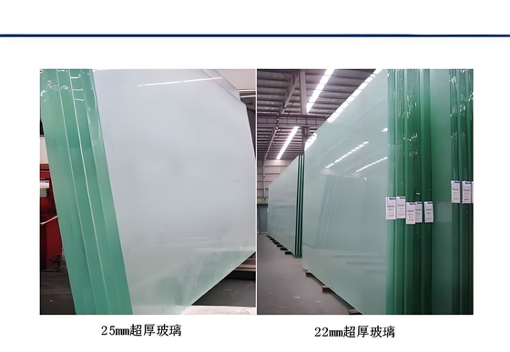 Vidrio flotante transparente con bordes pulidos y 91,5% de transmisión de luz