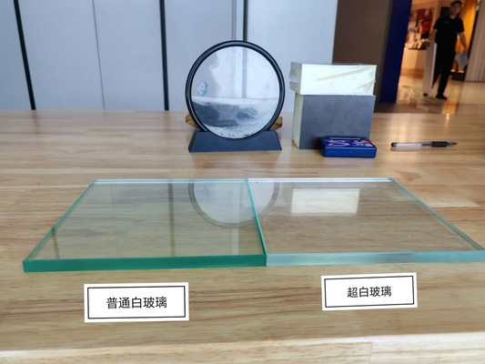 Color verdadero 2mm-19mm Flat Transparente Construcción Vidrio transparente para cortar y decorar