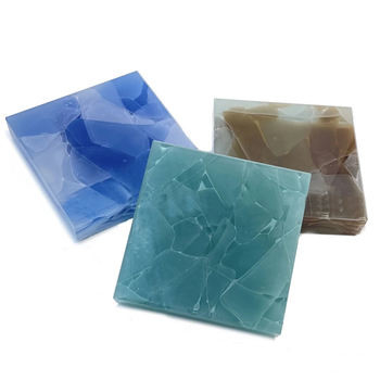 Patrón gris Vidrio de Jade espesor 3 mm-19 mm Seguridad
