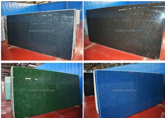 Europa EN572 Patrón de autenticación Vidrio de jade Alta reflectividad Patrones diversos del 8,0%